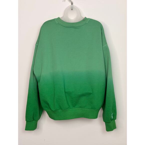 Playboy x PacSun Green Ombre “Playboy” Graphic Sweatshirt Size M - Picture 3 of 5